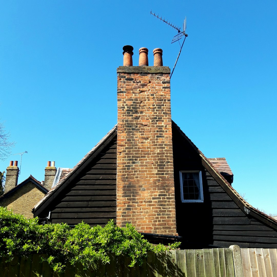 Victorian property in Hackney with visible drainage inspection cover